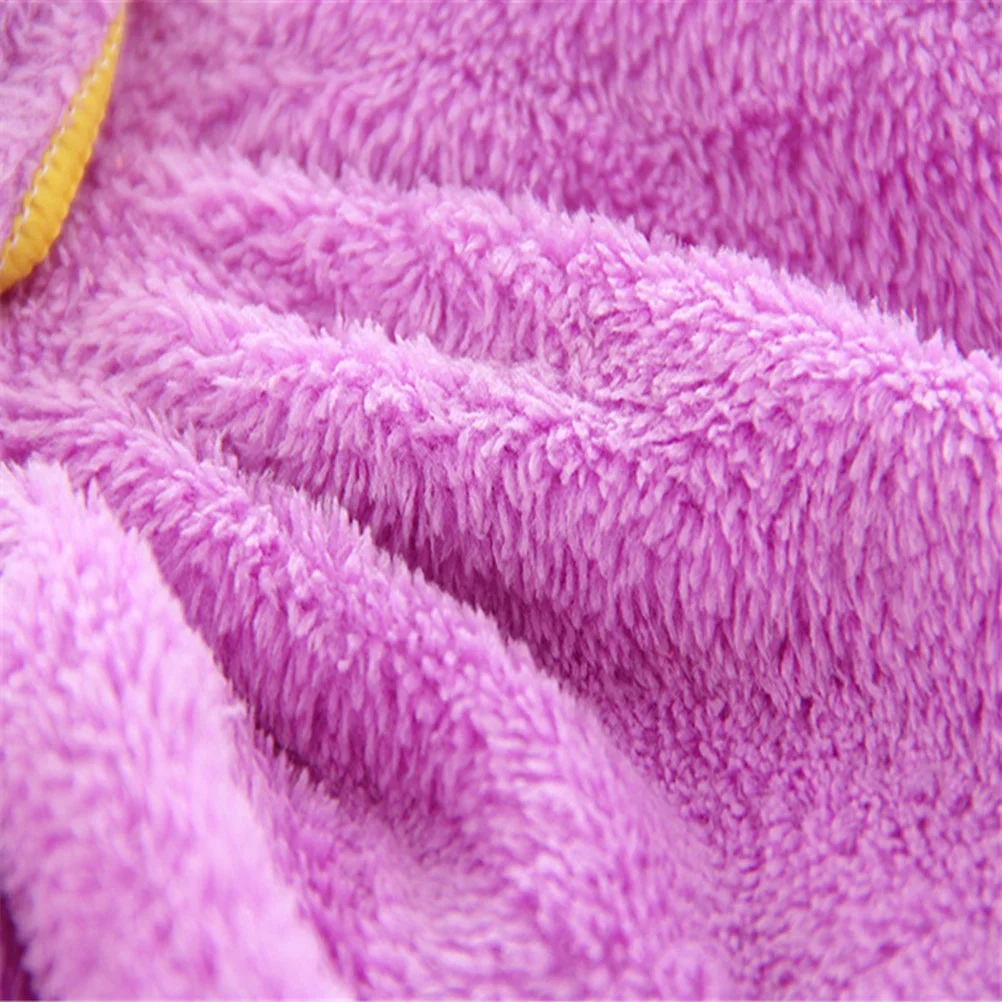 

5Pcs Fast Drying Hair Cap Coral Fleece Water Absorption Towel Hat for Home Gym Travel Daily Use Soft Comfortable