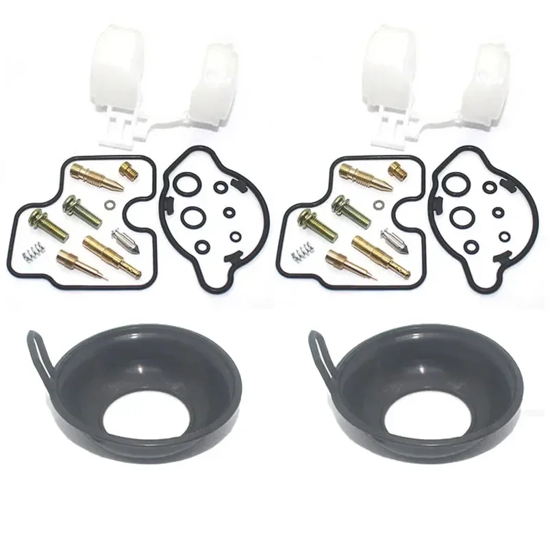 

2 set for CB500 1994-1995 PC26 CB 500 PC32 PC 26 32 Motorcycle carburetor repair kit Plunger diaphragm float