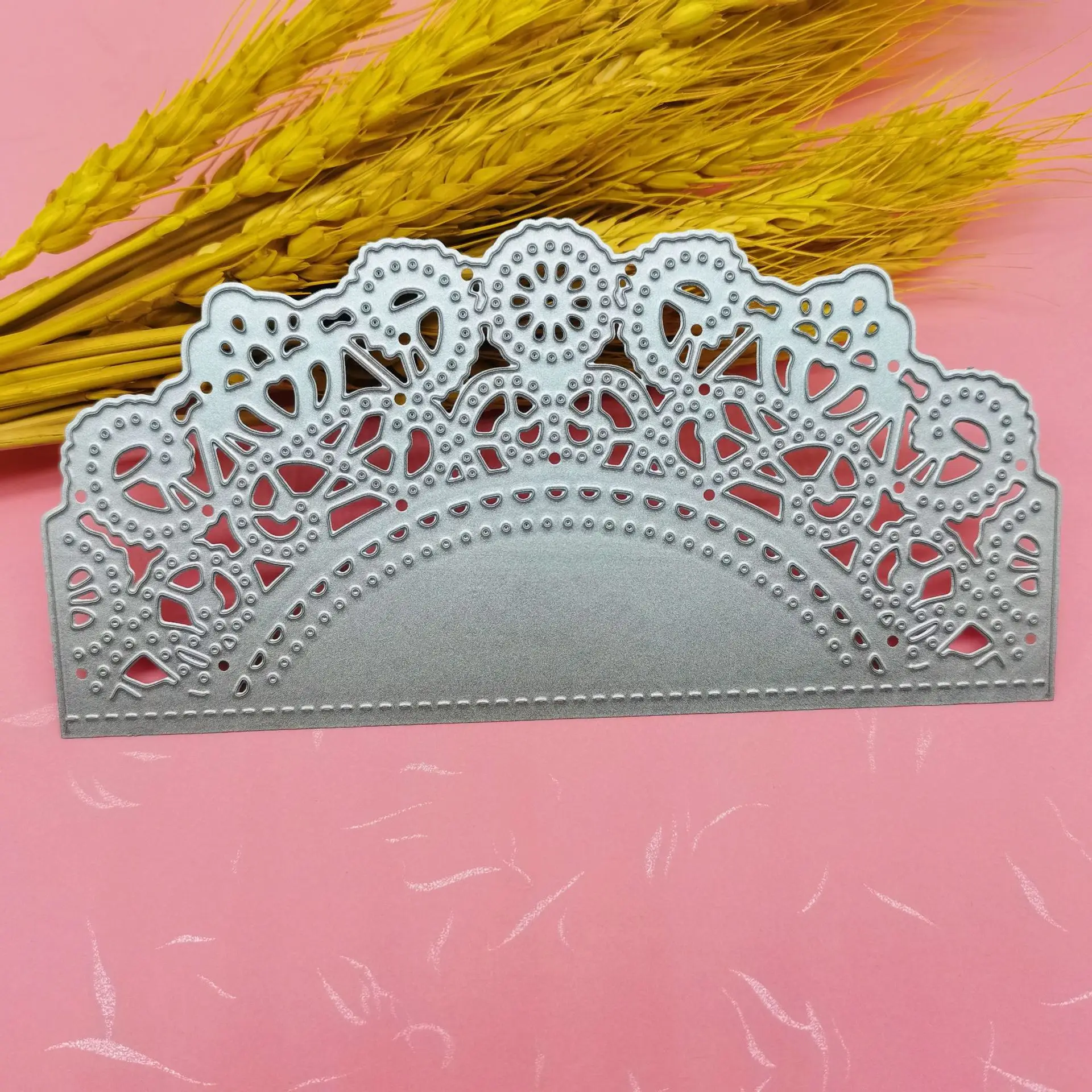 Lace border series metal cutting mold DIY scrapbook photo album decoration embossed paper card process