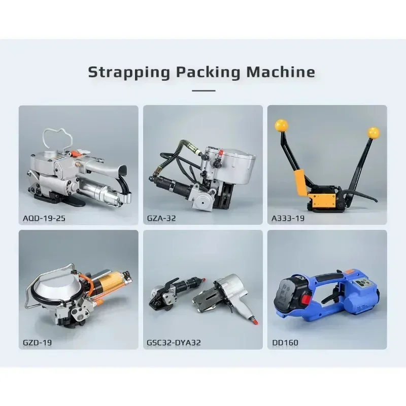 Hot SalesXqd25 Aqd19 Aqd25 Pneumatic Plastic Strapping Tools Handheld Automatic Wrapping Machine