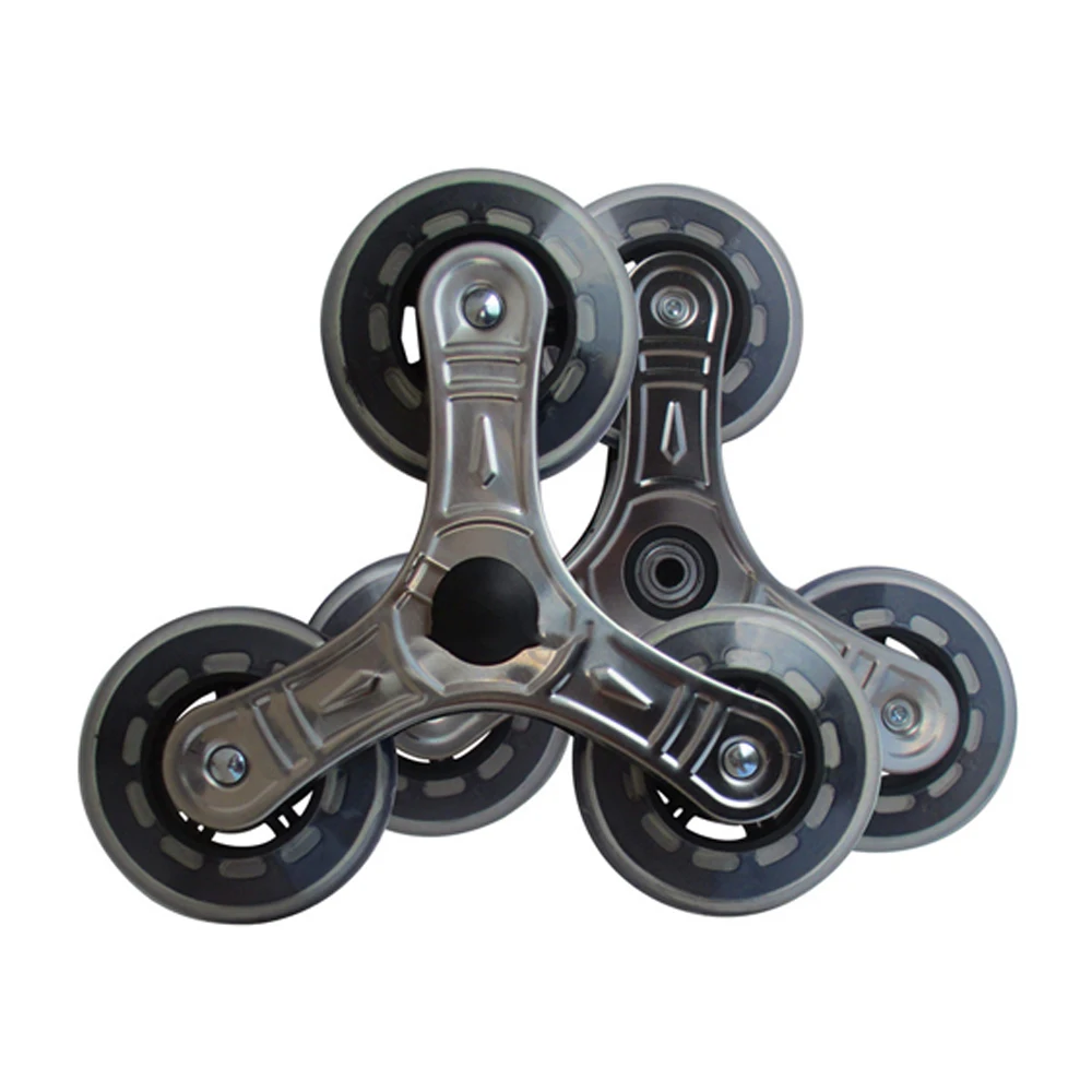 Trolley Shopping Cart Caster Replacement Stair Climbing Wheel Climbing Wheel Furniture Moving Dolly Wheel Trolley Triangle Wheel