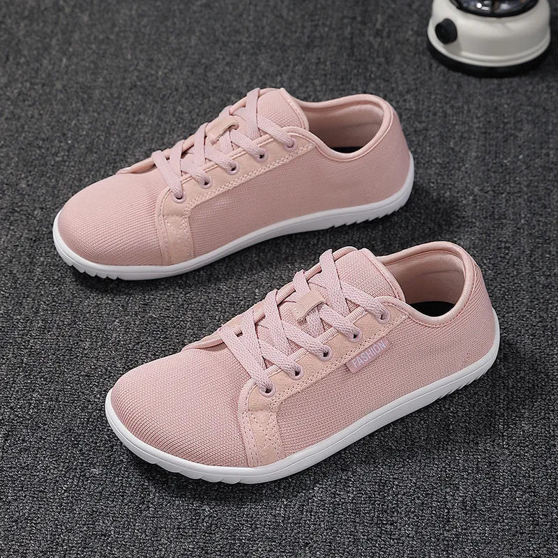 Oulylan-zapatillas de deporte transpirables de ancho para hombre y mujer, zapatos para correr descalzos, zapatos de caja de punta ancha, zapatos de