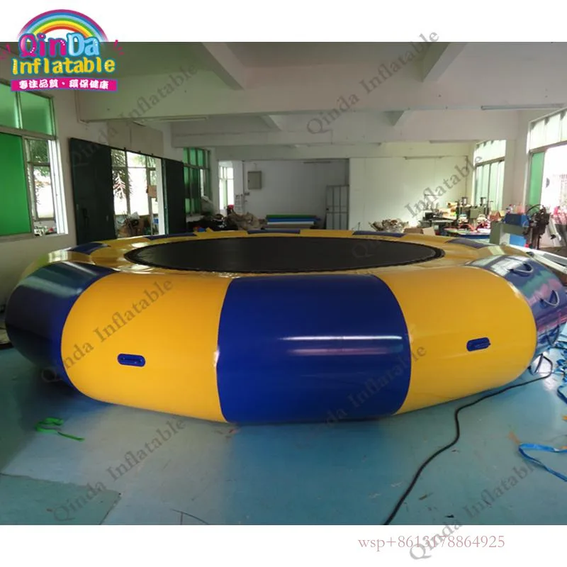 Sale Hot Pool Float Toy Water Inflatable Trampolines Inflatable Water Platform Inflatable Bouncer Floating Water Park Ing