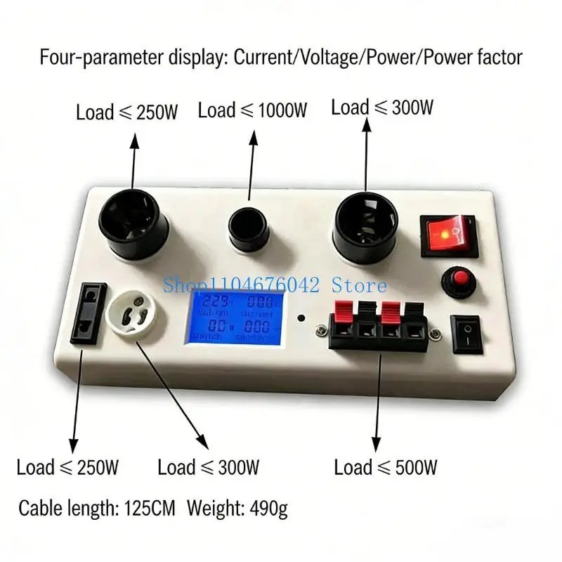 652F Professional LED Lamp Tester With 1000W Capacity And Four Parameters Display For Accurate Measurements