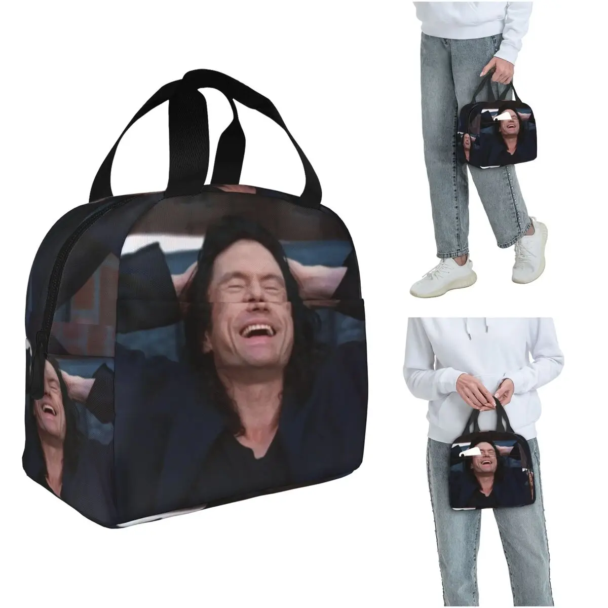 

Термосумка для обедов Tommy Wiseau для женщин и детей, герметичные контейнеры для еды, термосумка-тоут для обедов