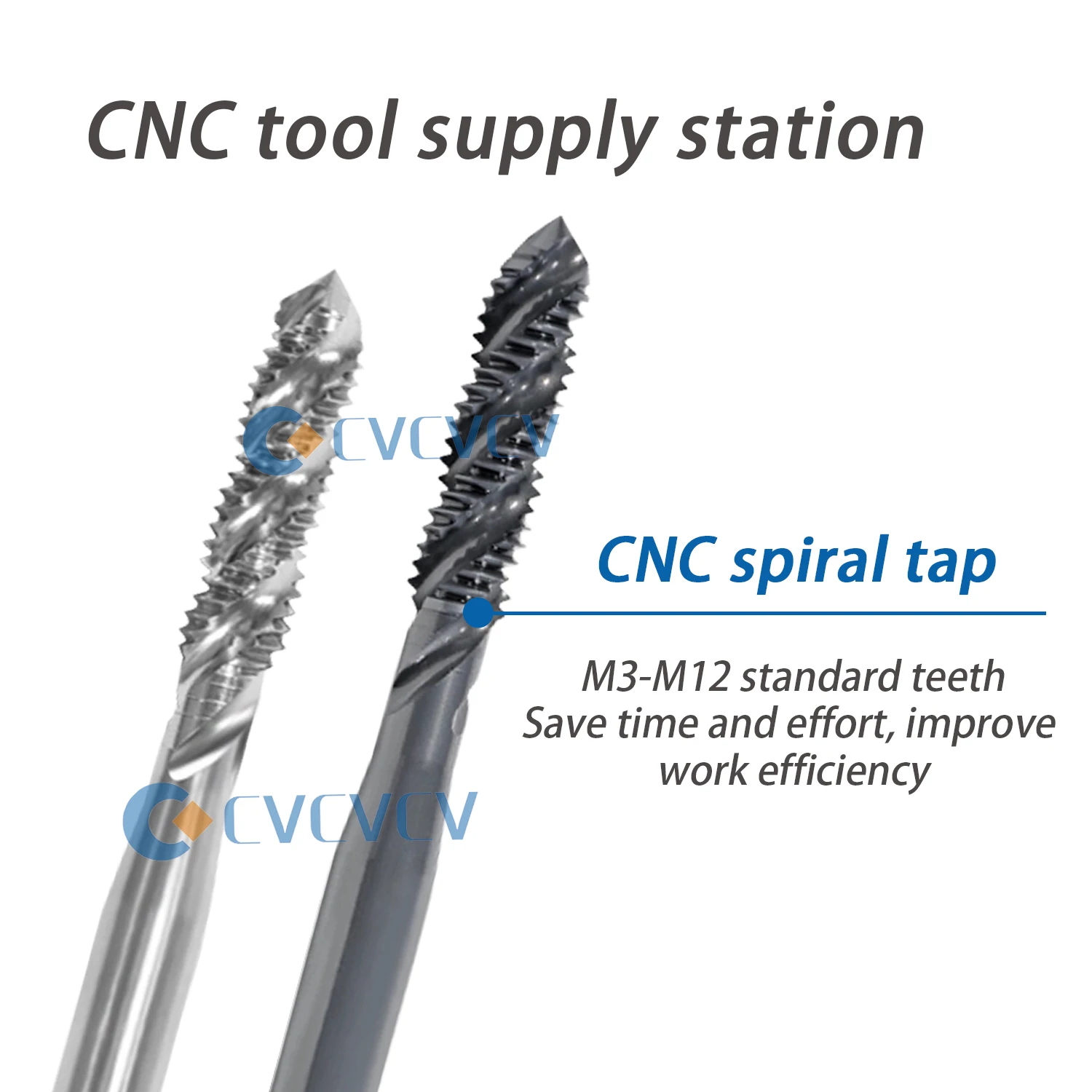 اضغط باستخدام الحاسب الآلي مخرطة المسمار تلميح الحنفية M3/M4/M5/M6/M8/M10/M12 تلميح مستقيم الأخدود مثقاب الخشب فراغ التبريد طلاء عملية Seismo مكافحة Sha