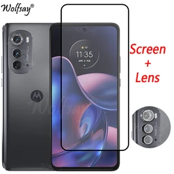 Full Cover Tempered Glass For Motorola Edge 2022 Screen Protector Moto Edge 2022 Camera Glass For Moto Edge 2022 Glass 6.6 inch