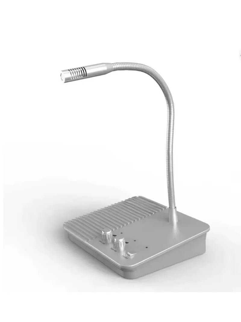 Buxun Window Intercom Two-Way Amplifier – High-Power for Bank/Hospital/Ticket Counters Clear Voice Communication & Instant Resp