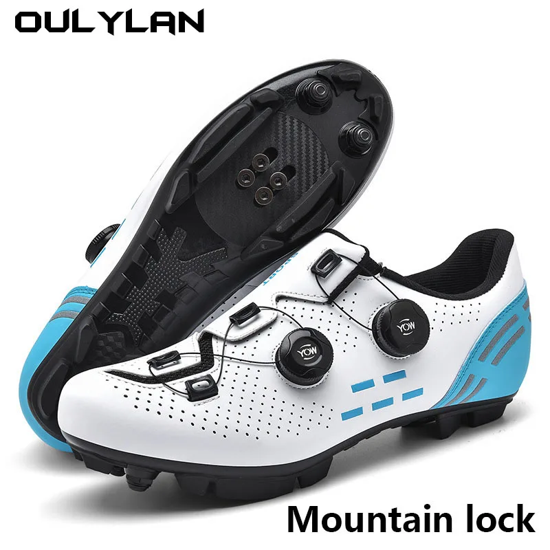 Mtb Men Racing Bike Shoes Road bicycle shoes Self-Locking Speed Bicycle Sneakers Mountain Road Cycling Footwear Women Spd Cleats