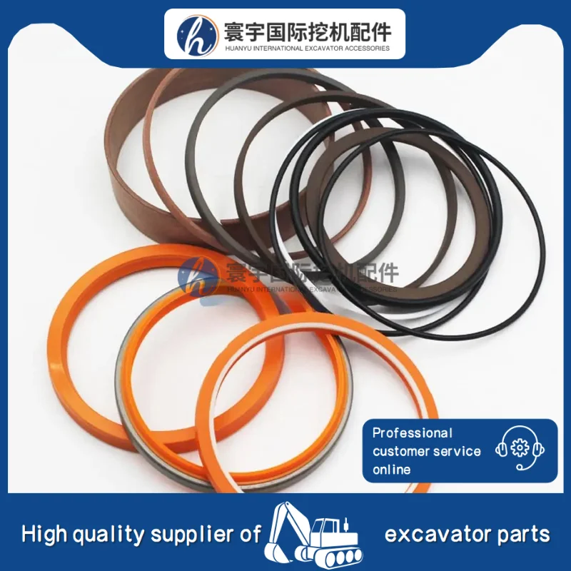 

Комплект уплотнений 105-7397 Комплект уплотнений цилиндра ковша гидравлического ковша, совместимый с E315C E315D