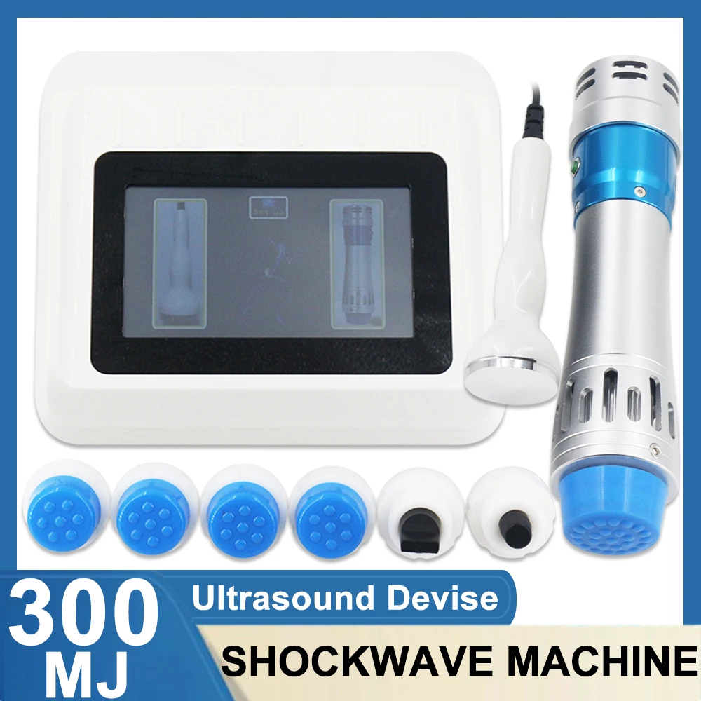 

2025 New Shockwave Therapy Machine for ED Treatment and Body Pain Relief 300mj Shock Wave Physiotherapy Ultrasound Device