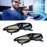 144Hz 3D Active Shutter Glasses DLP LinK LCD Lens 3D Glasses for 3D DLP Orojectors 3D Projector Glasses LCD Lens 3D Glasses