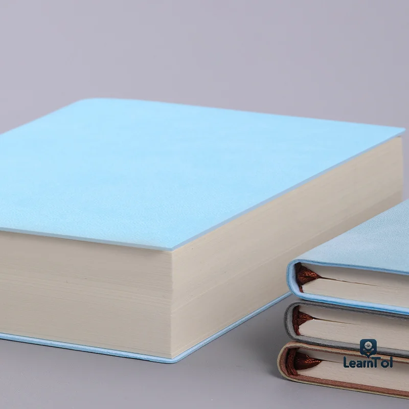 Mode Weiche PU Leder Notebook Minimalistischen Business Notebook Tragbare Verdickte Notebook Büro Liefert Student Schreibwaren