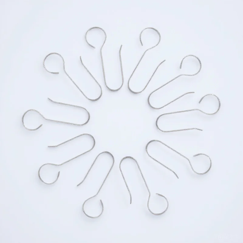 

120pcs Ceiling Curtain Hooks Metal Drapery Hook Pin For Curtain Track Shower Rail Kitchen Bathroom Bedroom Window Decor