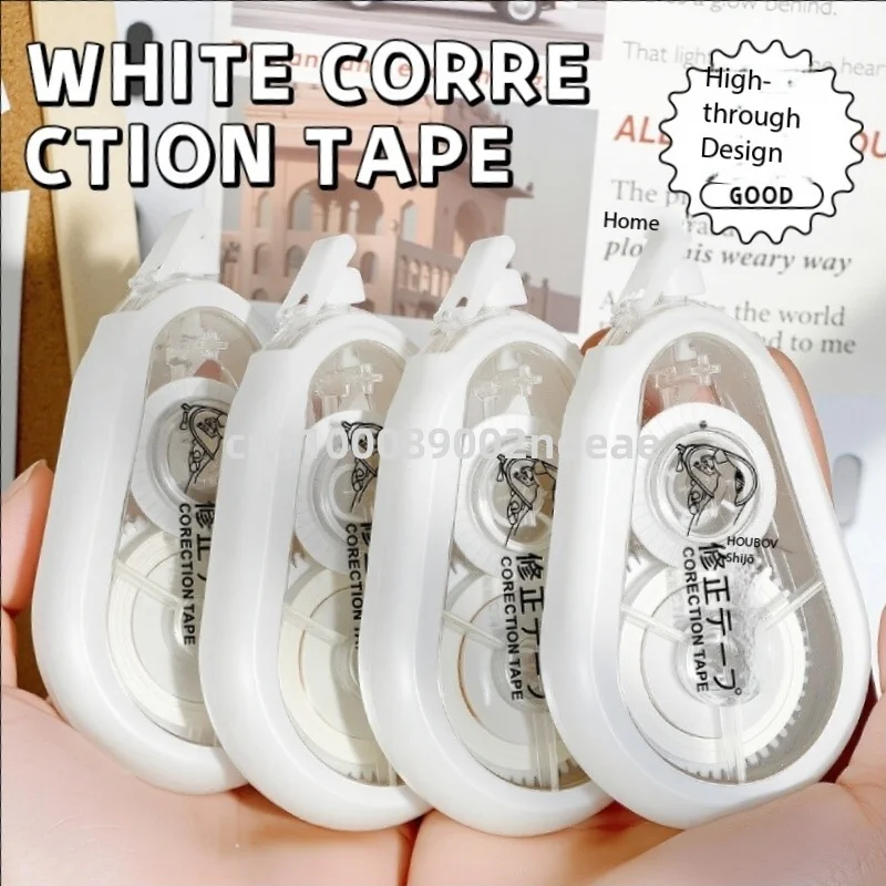 5 unids/set cinta correctora blanca de varios colores borradores correctores de errores Kawaii para estudiantes suministros de papelería escolar para estudiantes