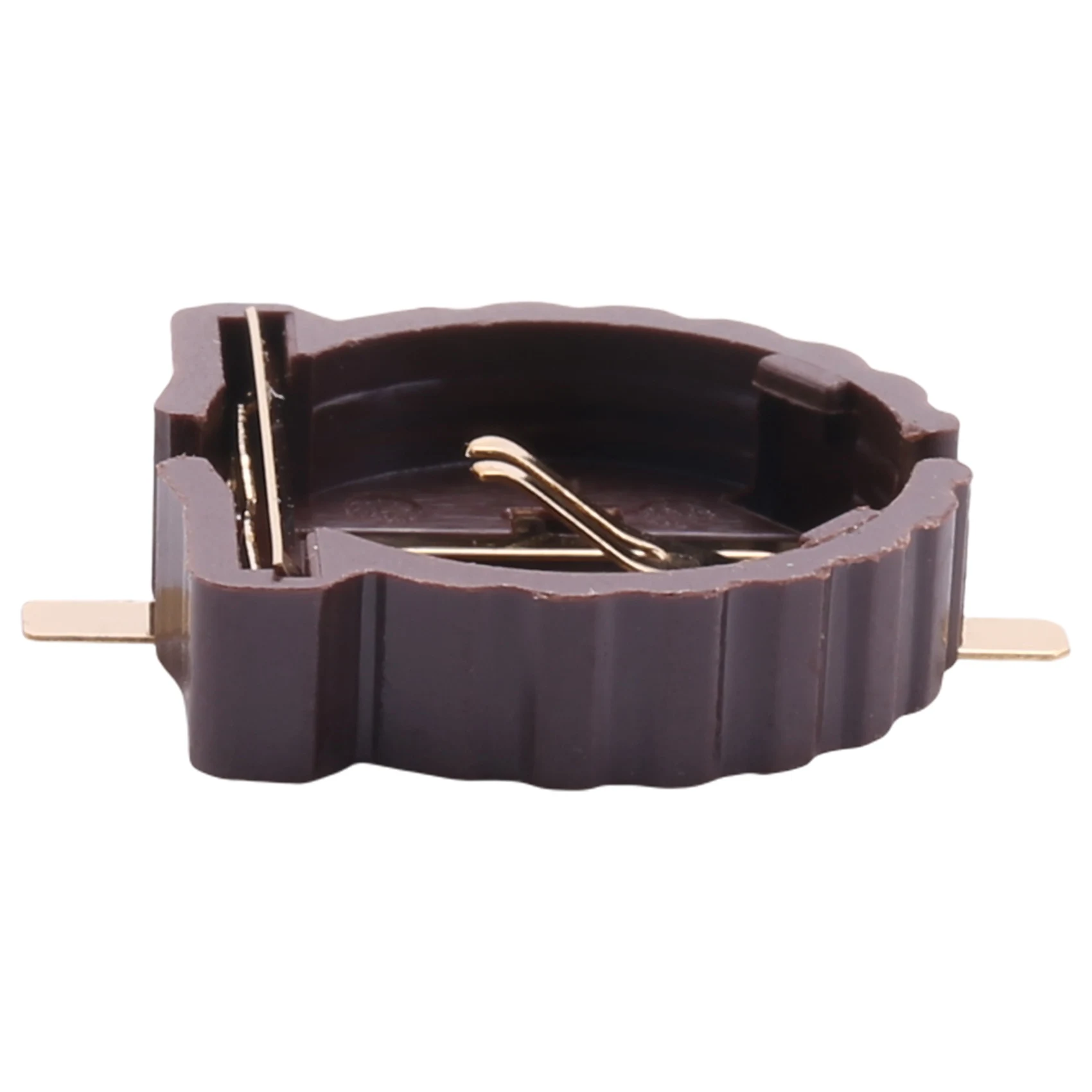 A23F-20PCS CR1220 CR1225 Button Battery Holder 3V Button Battery Holder Plating Temperature