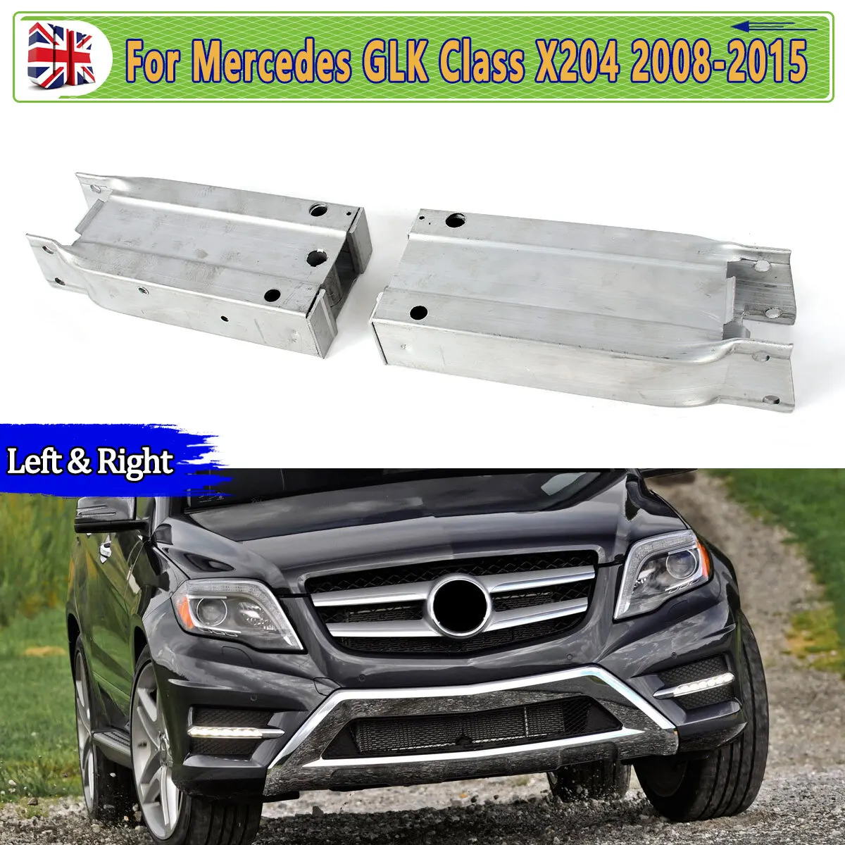 

Усиление переднего опора бампера для MERCEDES BENZ GLK X204 200 250 350 CDI 2008 2009 2010 2011 2012 2013 2014 2015