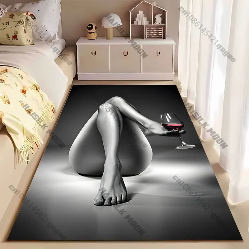 Elegance relaxation sophistication artistic minimalism carpet Yoga living room room decor children's crawling mat