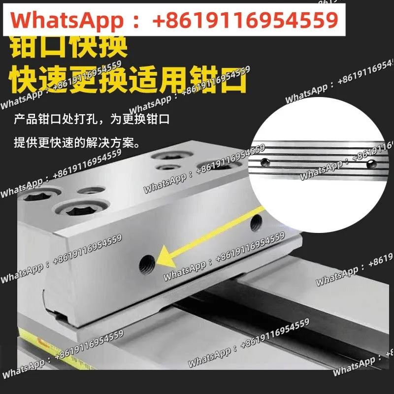 

combination of flat pliers cnc machining center GT853 milling machine special 6 inch 8 fixture batch quick action table vice