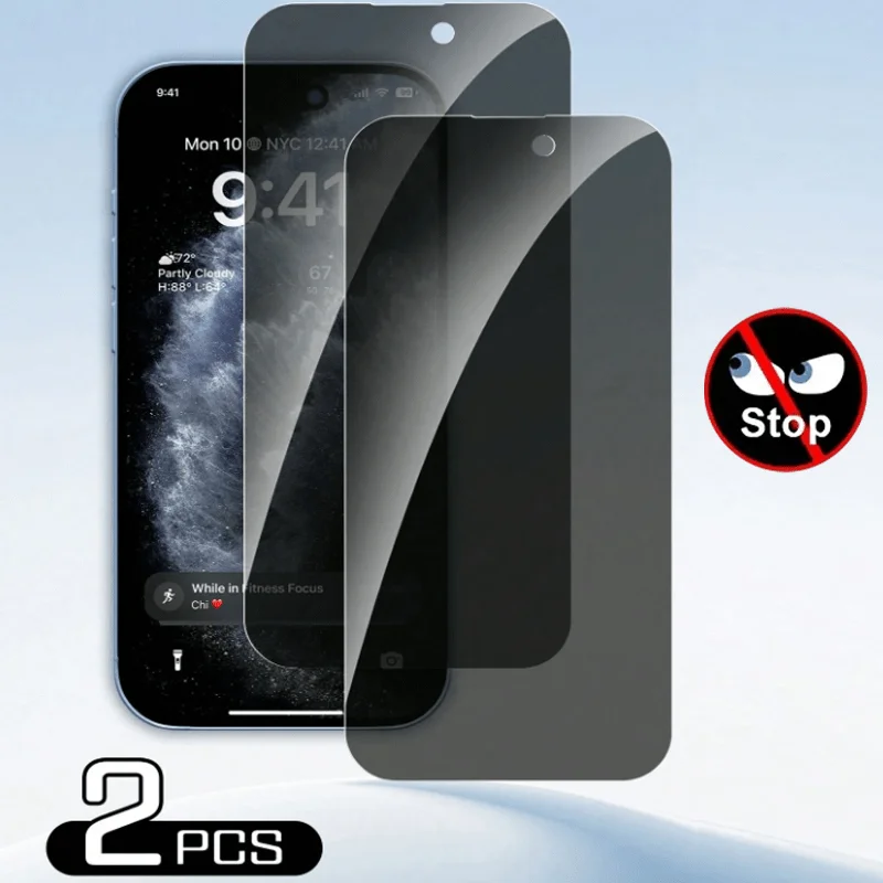 2Pcs Tempered Glass… - image