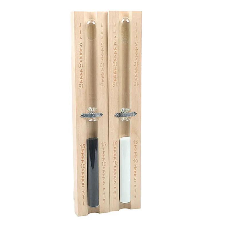 

High Quality 15-minute Sauna Timer Sauna Accessories Hourglass Timer Wooden Hourglass