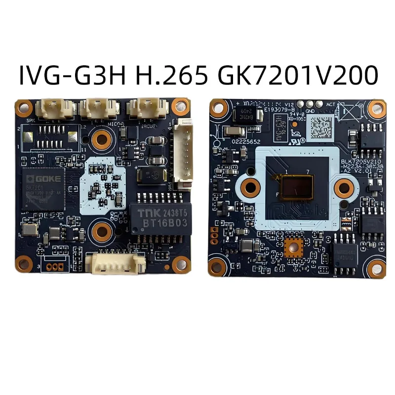 IVG-G4  IVG-G4F  DIY H.265 IPC XM 4MP  CCTV IP camera module board