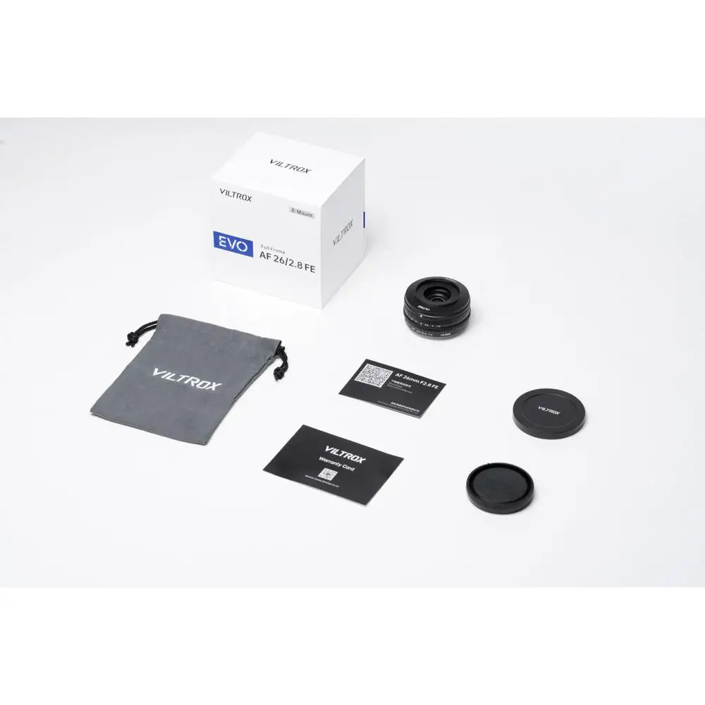【NEW】Viltrox AF 26mm F2.8 EVO Full-Frame AutoFocus Premium Pancake Prime Ultra-Compact Lens for Sony E Nikon Z Mount