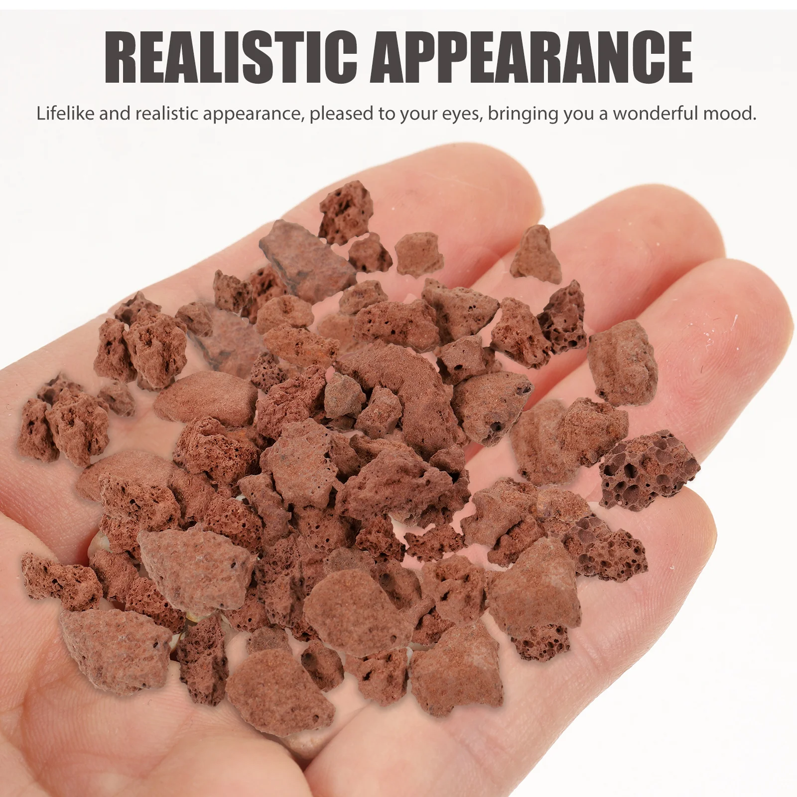 

1 пакет каменных пейзажей, базовые камни, искусственные камни премиум-класса для диорамы, аквариума, керамики, мини-пейзаж