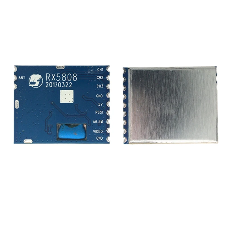 Módulo receptor de Audio y vídeo inalámbrico RX5808 5,8G FPV para placa de salida de señal AV analógica de bloqueo de fase de frecuencia Boscam
