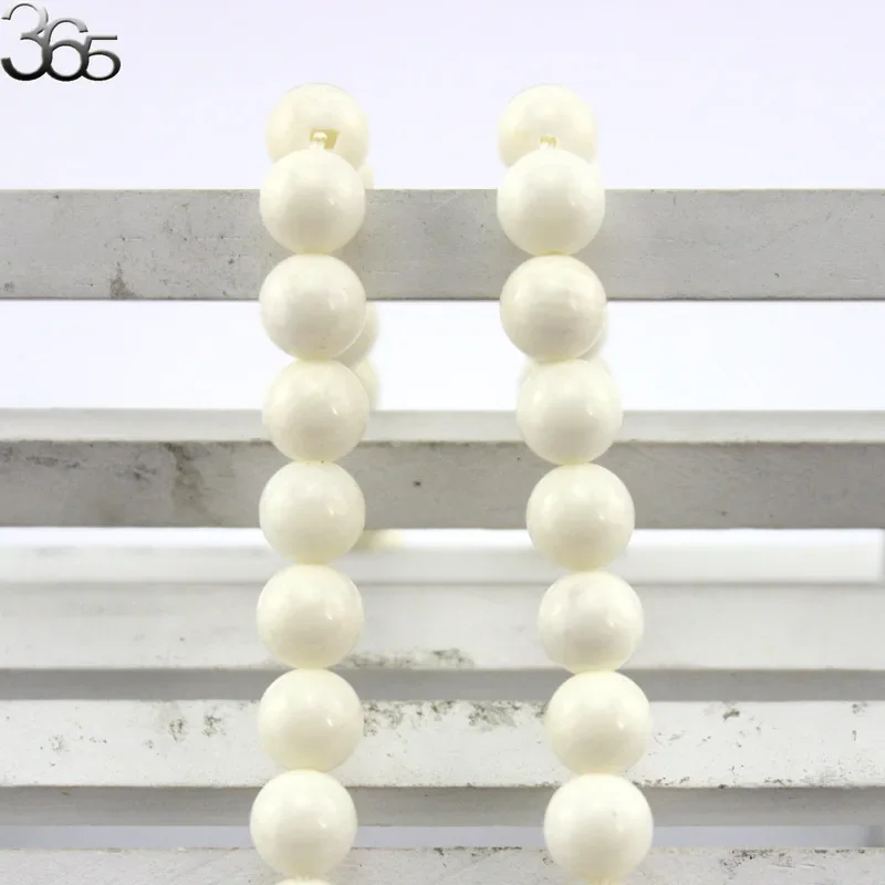 8MM White Pink Red Orange Genuine Round Sea Bamboo Coral Natural Gems Stone Jewerly Making Beads Strand 15\