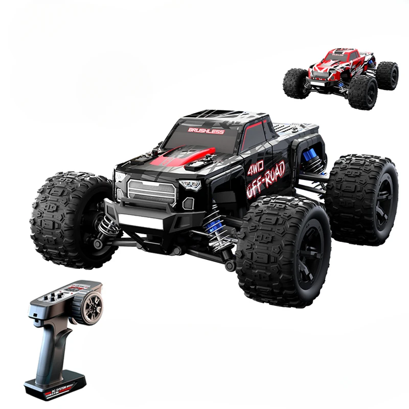 RC Car With Light Brushless Motor Cars Remote Controlled High Speed Drift Truck Toy