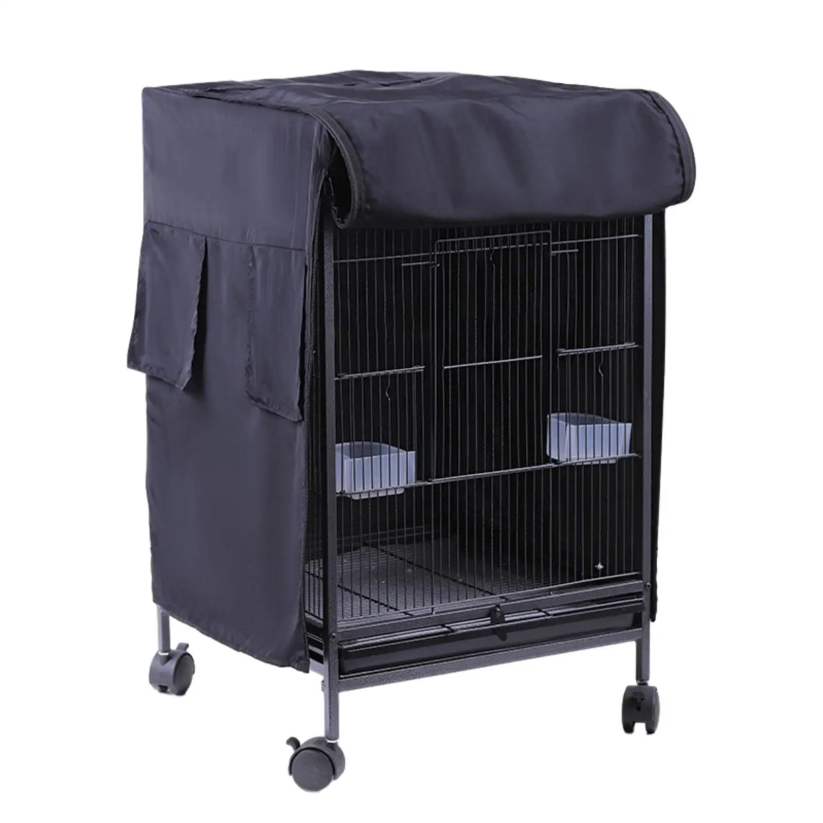 Bird Cage Cover Bird Parrot Cage Cover Rainproof Windbreaker Patio Birdcage Covers for Budgies Macaw Parrot Rabbit Parakeets