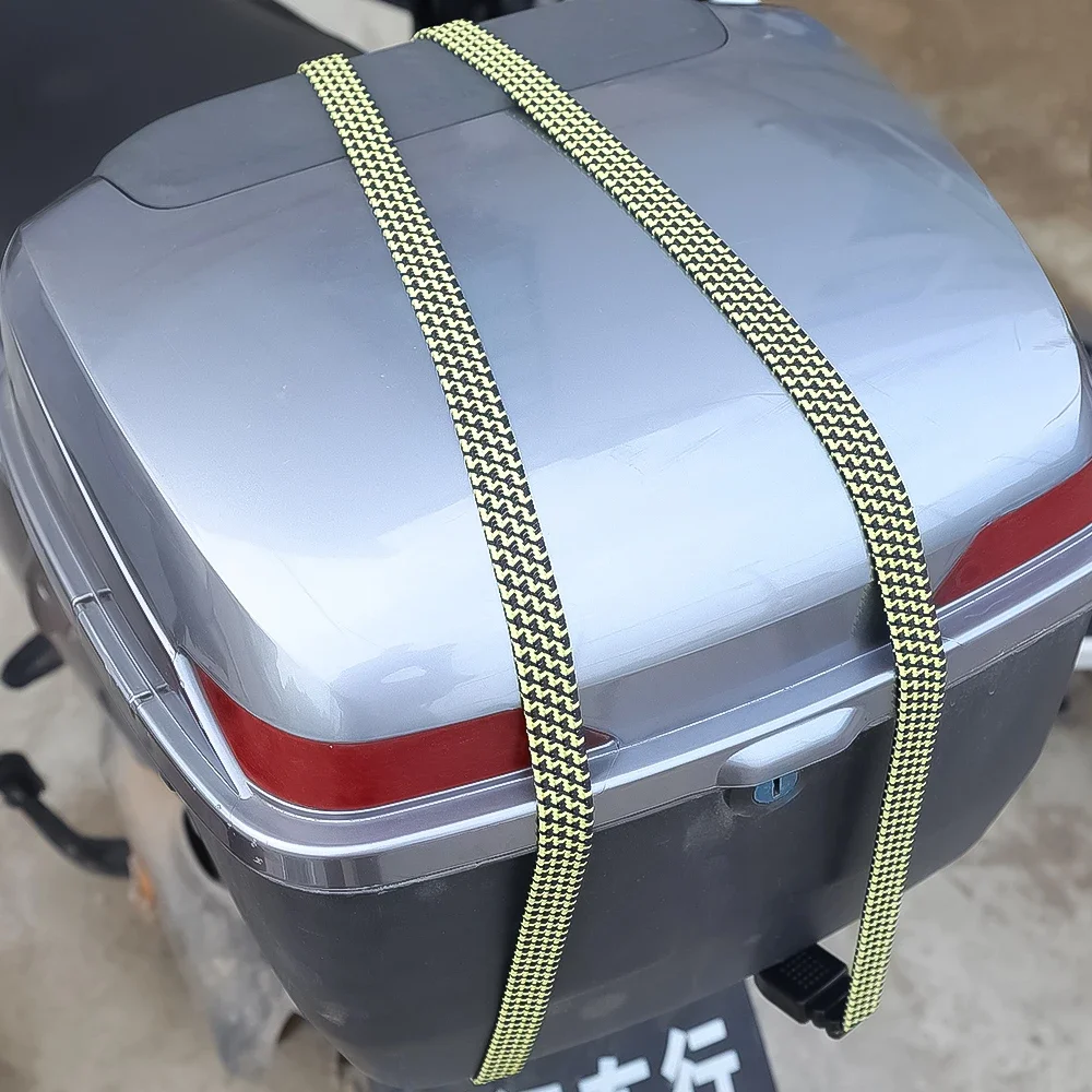 Neue elastische Gummischnur mit Haken für Gepäck, Fahrräder, Dachgepäckträger, Befestigungsband, Haken, Autozubehör – Detail 4