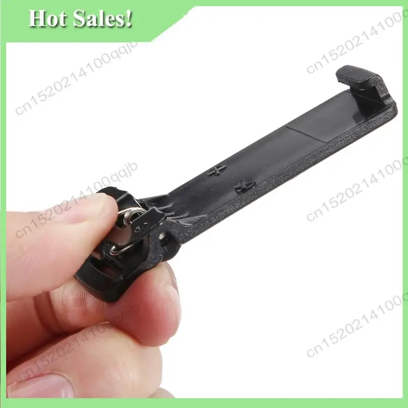 -FDDT 2Pcs Walkie Talkie Spare Part Back Belt Clip For Baofeng 2-Way Radio UV5R For Baofeng Intercom UV5R / 5RA / 5R + / 5RB / 5
