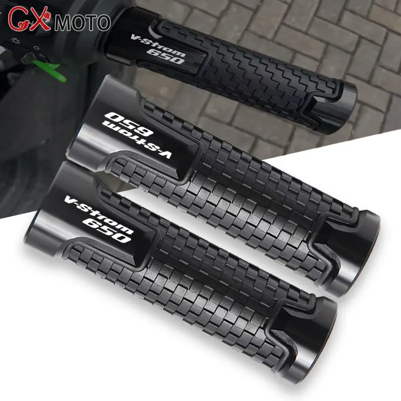 Motorcycle Non Slip Handlebar Grip CNC Hand Bar Grips For Suzuki DL650 V-Strom 650 XT 650XT Vstrom650 2012-2022  Accessories