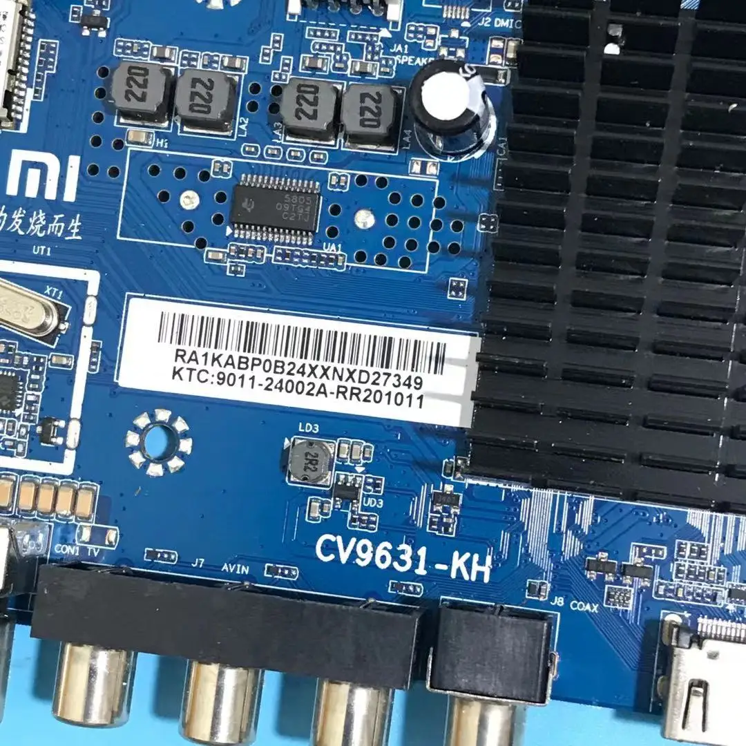 Original Redmi L55/65R6-A LCD TV circuit main board CV9631-KH with screen optional test