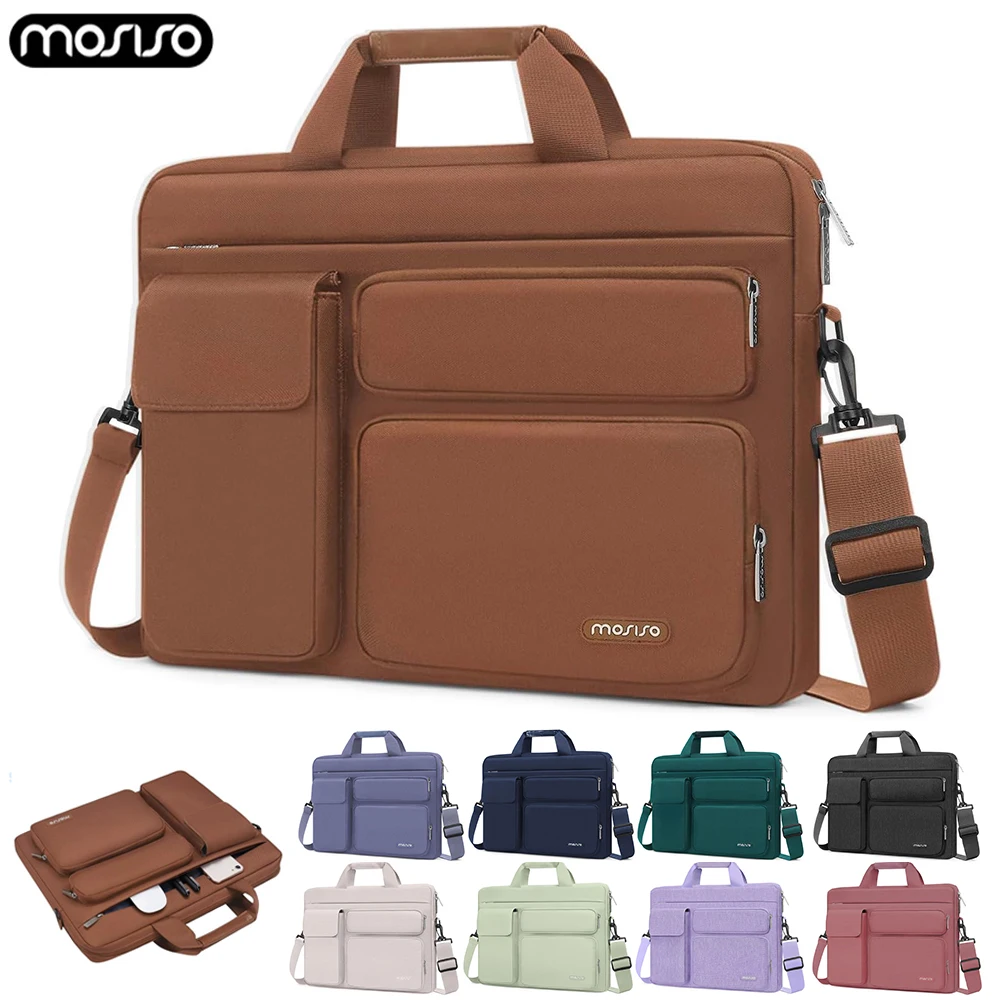 

Laptop Bag 13.3 14 15 16 17.3 inch Shoulder HandBag for Macbook Air Pro M1 M2 M3 HP Asus Dell Acer Notebook Messenger Briefcase