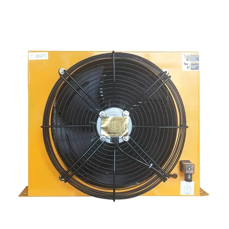 

2026 High-efficiency hydraulic oil air-cooled radiator, hydraulic engineering heat exchanger, motor
