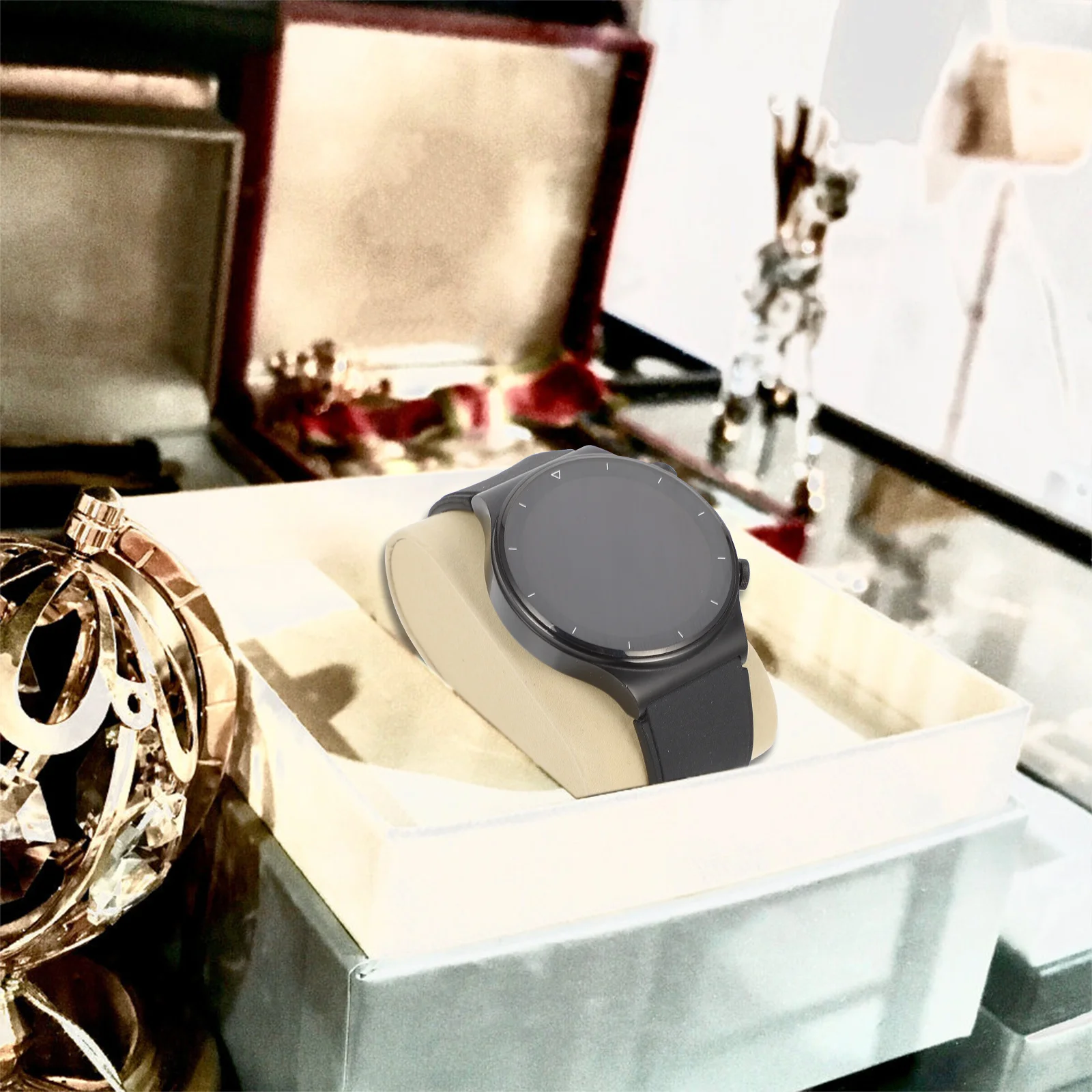5Pcs Watch Cushions Jewelry Display Pillows Soft Texture Durable Bracelet Bangle Cushions for Showcase Jewelry Tray Trade Fairs