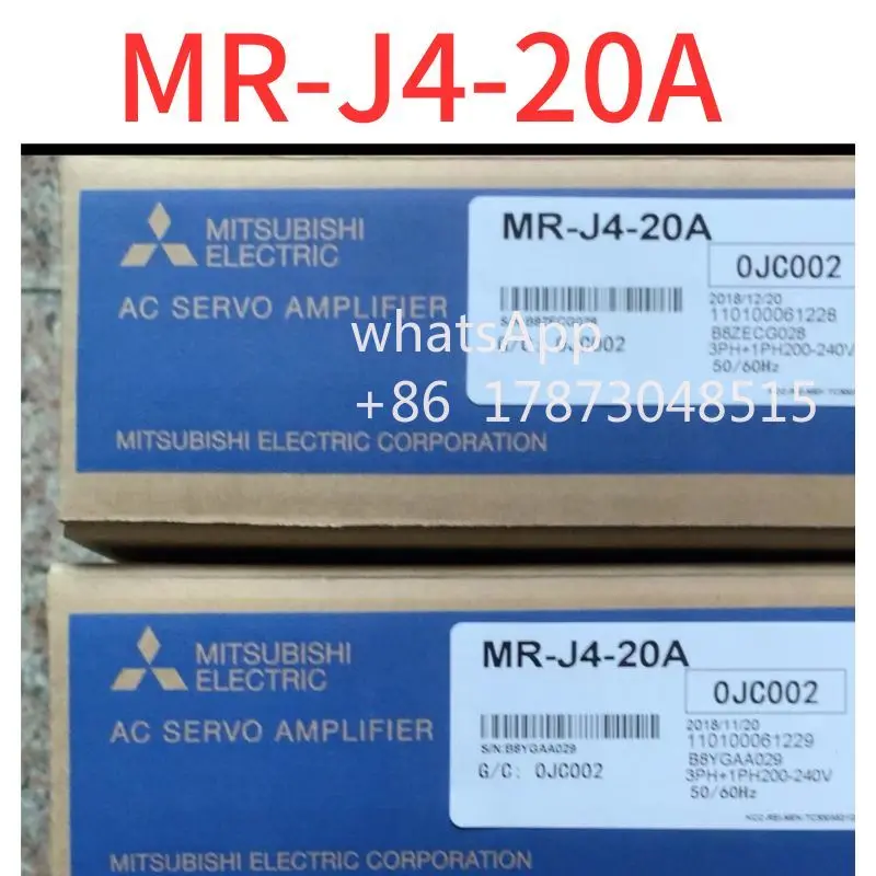 Nova unidade MR-J4-20A