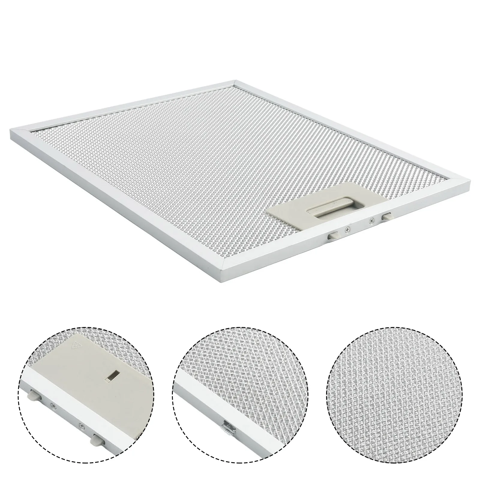 Cooker Hood Grease Filter Heating Household Improvement Stainless Steel Vent Ventilators 290x240mm Cooking Grease Instrument