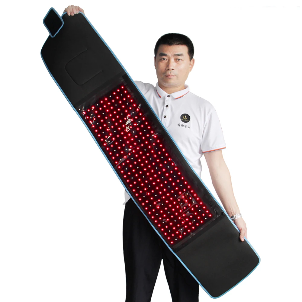 

Biggest Red Light Therapy Belt Led Fat Wrap 660nm 850nm Near Infrared Red Light Therapy Device Fat Burning Heat Pad Full Body