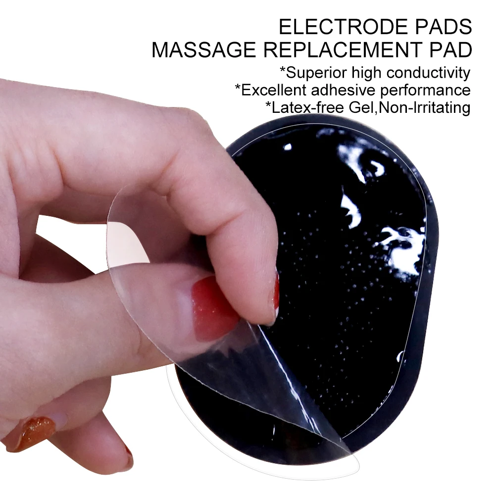 50/100PCS Tens EMS Electrode Pads Self Adhesive Massager Patch For Muscle Stimulator Electric Digital Machine Massager Sticker