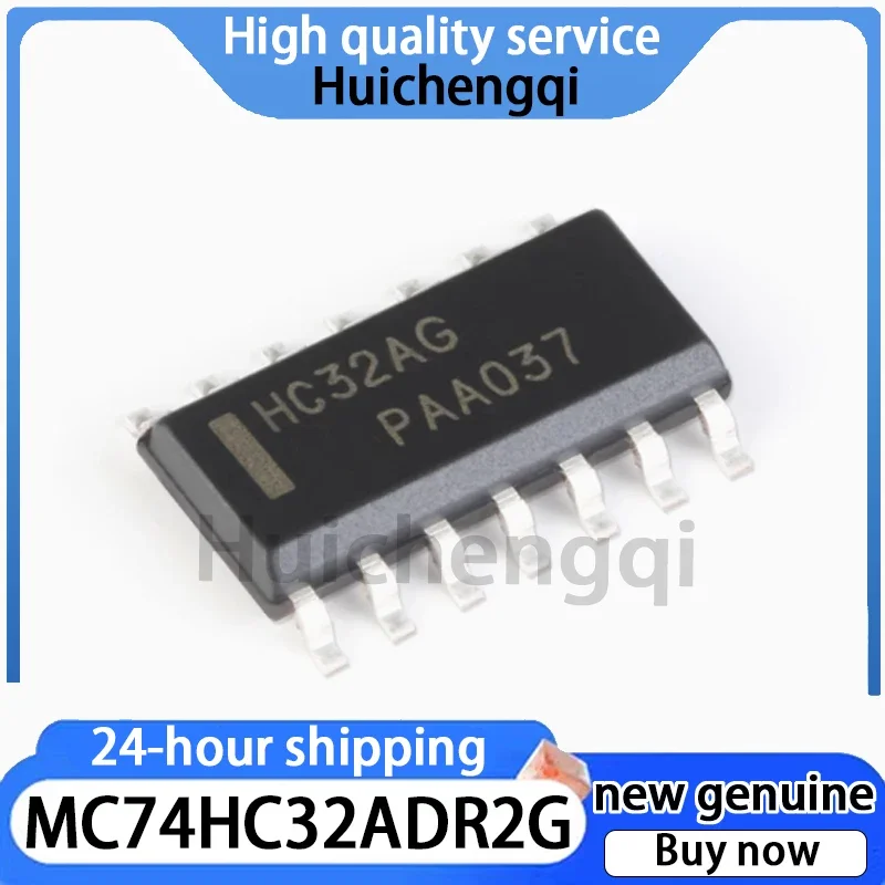 10PCS Genuine MC74HC32ADR2G SOIC-14 Four-way 2-input or Gate Mounted Logic Chip