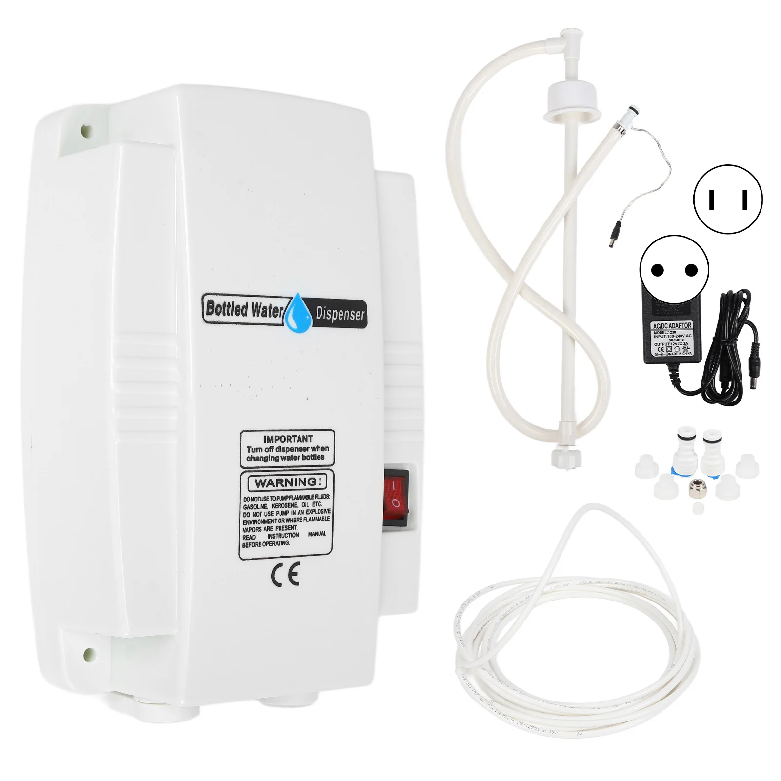 Système de Pompe à Eau Électrique Auto-Amorçante pour Machine à Café, Distributeur à Tube Unique