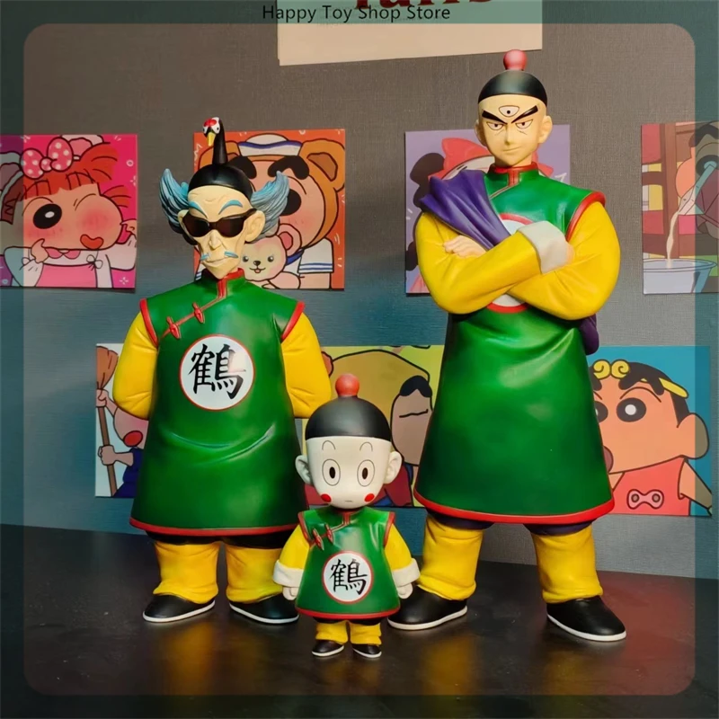 

Dragon Ball Crane Hermit Chaoz Tien Shinhan Three Anime Figure Model Statue Boys Collection Desktop Decoration Ornament Toy Gift