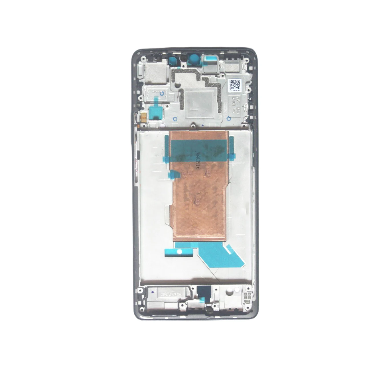 LCD Front Frame Middle Housing Bezel Chassis For Xiaomi Poco F5 Back Faceplate Smartphone Repair Parts