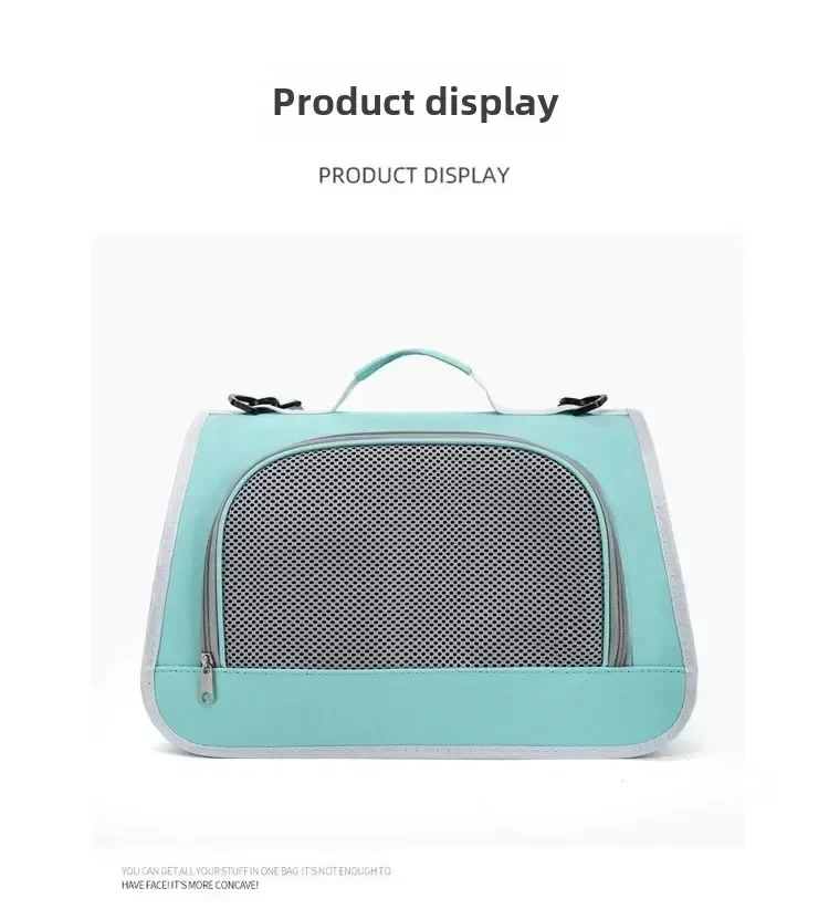 Tragbare Handtasche für Haustiere, Katzen und Hunde, atmungsaktive Tragetasche für den Sommer, Reisetasche für Welpen und Kätzchen, Umhängetasche, Haustier-Tragetasche, Zubehör – Detail 16