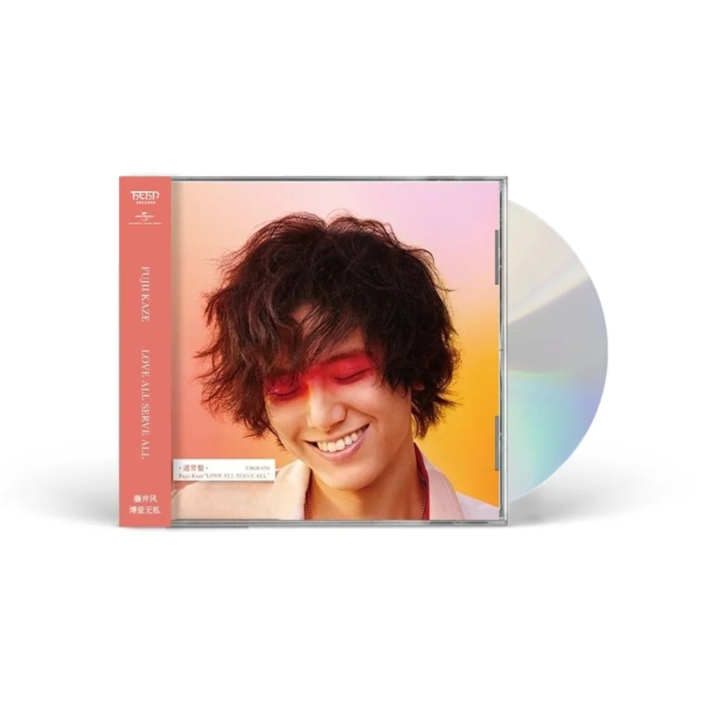 

Fujii Kaze LOVE ALL SERVE ALL CD + Lyric Book - J-Pop Soulful Second Album с динамическими мелодиями