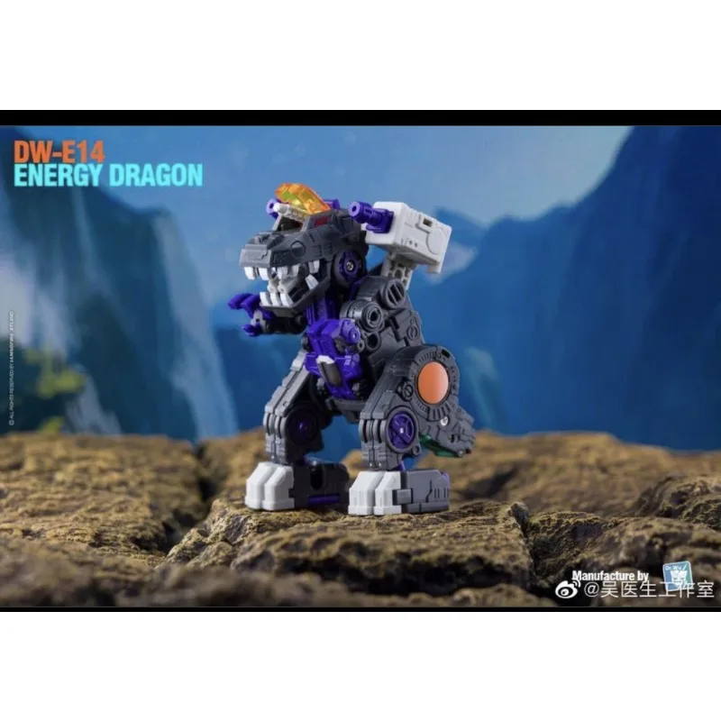 

【In stock】DrWu Transformation E18 10cm Energy Dragon Mini Action Figure With Box
